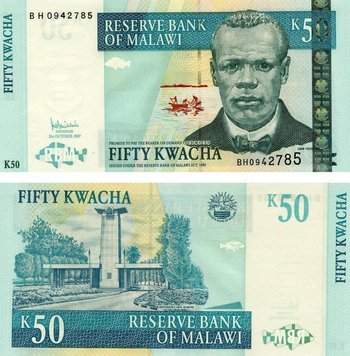 Malawi 50 kwacha 2007 UNC (P53c)