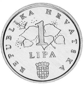 Хорватія 1 липа 1993 AU-UNC Флора М14168 фото