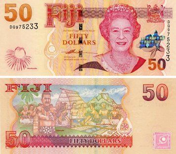 Фіджі 50 доларів 2007 UNC (P113a) Б06570 фото