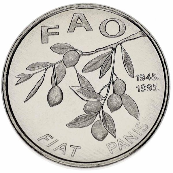 Croatia 20 Linden 1995 AU-UNC FAO FAO Berries (KM # 18)