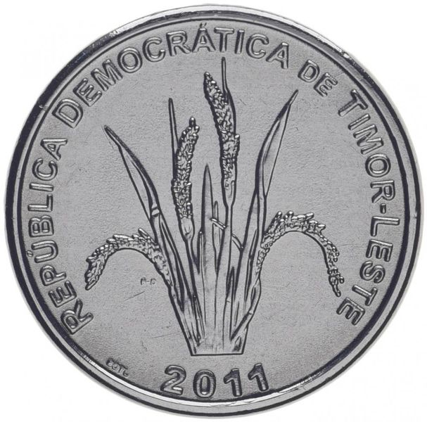 East Timor 5 centavo 2011 UNC (KM # 2)