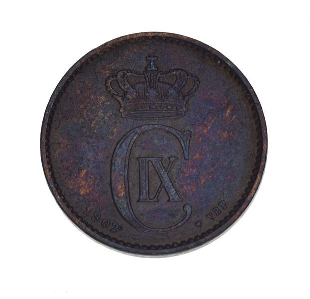 Данія 2 оре 1902 G-VG М14992 фото