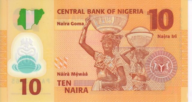Nigeria 10 Naira 2009 UNC (P39a)