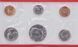 Coins set USA set of 6 coins 1987 UNC D 1, 5, 10, 25, 50 cents, medal