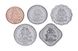 Bahamas set of 5 coins 2005-2015 UNC 1, 5, 10, 15, 25 cents