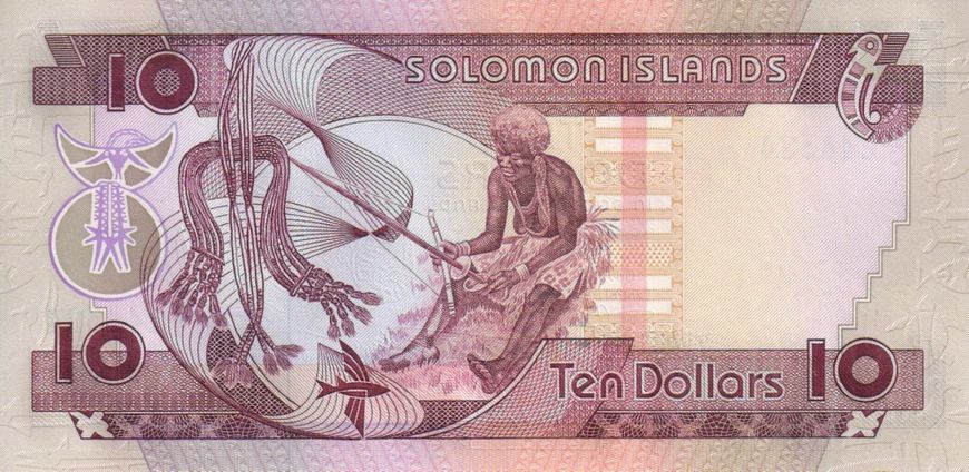 Solomon Islands $ 10 1986 UNC (P15)