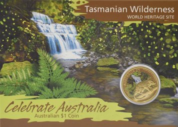 Australia 1 dollar 2010 "Meet Australia - Tasmanian Desert" UNC (KM # 1388)