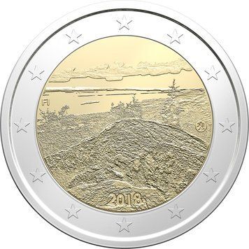 Монета Фінляндія 2 євро 2018 &laquo;Пейзаж Коли&raquo; UNC М09525 фото