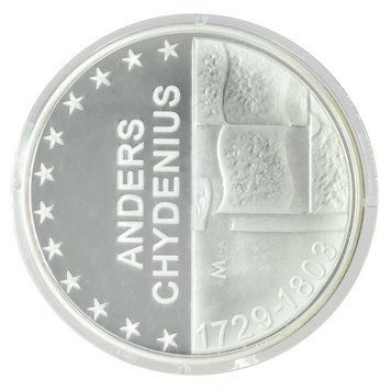 Монета Фінляндія 10 євро 2003 Срібло AU-UNC 200 років з дня смерті Андерса Чюдениуса (Ag 925, 27,4 грам) М23747 фото