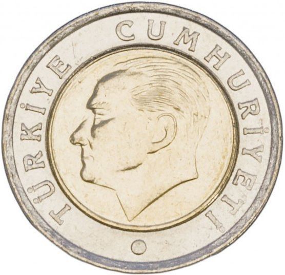 Монета Туреччина 50 курушів 2013 UNC (KM#1243) М09474 фото