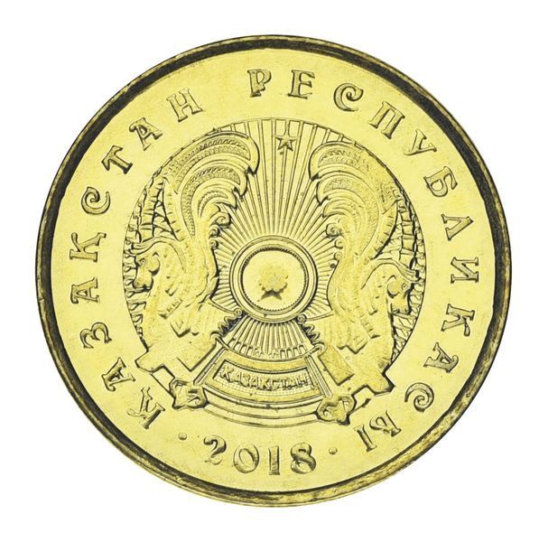 Монета Казахстан 10 тенге 2018 UNC М23992 фото