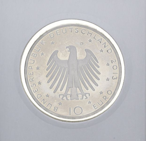 Coin Germany 10 euro 2013 UNC Composer Richard Wagner