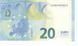 Banknote France 20 Euro 2015 UA U003 UNC