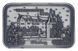 Germany Silver stamped bar 1989 Ag 999, 15.55 grams - New Year and Christmas