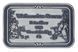 Germany Silver stamped bar 1989 Ag 999, 15.55 grams - New Year and Christmas