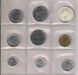 San Marino set of 9 1977 UNC coins with silver coin