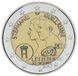 Coin Luxembourg 2 euro 2022 Bimetal UNC 10th wedding anniversary of Duke Guillaume and Duchess Stephanie