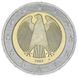 Coin Germany 2 euro 2002 Bimetal AU-UNC A