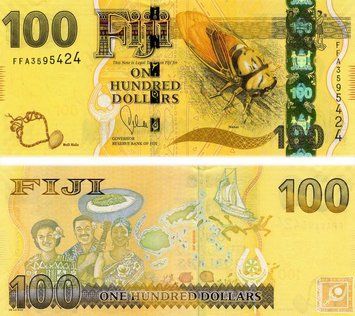 Фіджі 100 доларів 2012-2013 UNC (P119) Б06572 фото