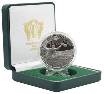 Coin Ukraine 10 hryvnia 2011 Silver Proof European Football Championship 2012 in Ukraine and Poland - Donetsk