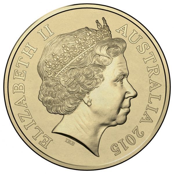 Монета Австралия 2 доллара 2015 UNC (KM#2189) М08644 фото