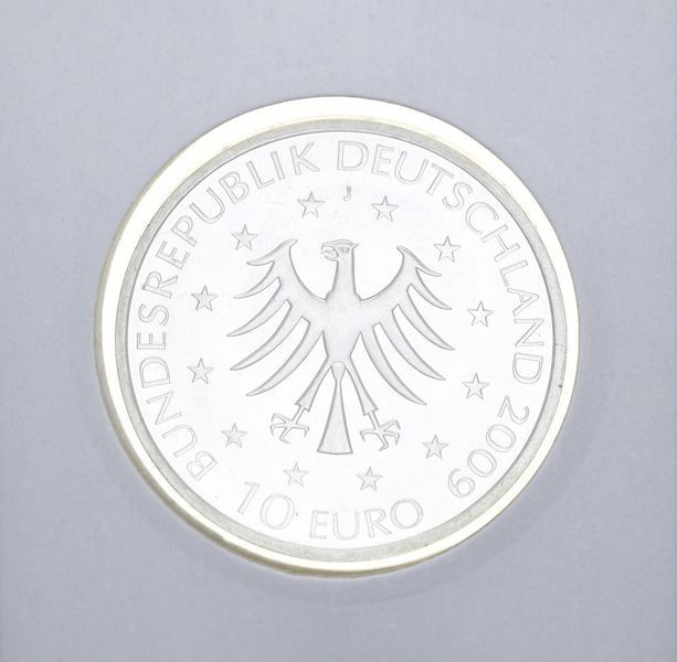 Монета Німеччина 10 Євро-2009 &laquo;Маріон Донхофф&raquo; Срібло UNC М10917 фото