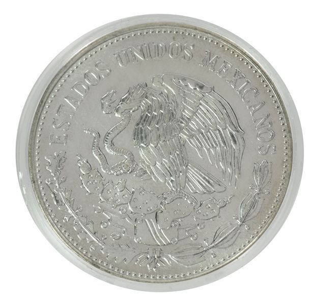 Coin Mexico 50 Pesos 1986 Silver Proof FIFA World Cup in Mexico 1986 &mdash; Dribbling the Ball