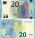 Banknote Italy 20 Euro 2015 SB S012 UNC