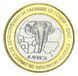 Coin Benin 6000 francs 2005 Bimetal UNC John Paul II in Africa