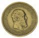 Монета Российская империя 5 рублей 1889 Золото F-VF 1 Александр III (6,45 грамм, 900 проба) М19315 фото 1