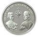Монета Острова Кука 50 долларов 1993 Серебро Proof 500 лет Открытию Америки - Братья Пинсон М22630 фото 1