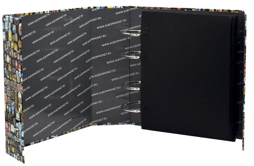 Album for icons. With sheets. OPTIMA large capacity format. Color