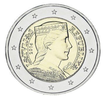 Coin Latvia 2 euro 2014 UNC
