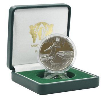 Coin Ukraine 10 hryvnia 2011 Silver Proof 2012 European Football Championship in Ukraine and Poland - Lviv