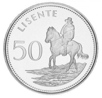 Lesotho 50 Lisente 1980 UNC