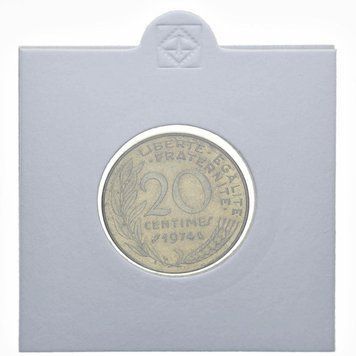 Монета Франція 20 см 1974 F-VF М10818 фото