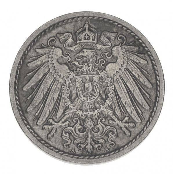 Німеччина 5 пфенігів 1912 F-VF З обігу М14834 фото