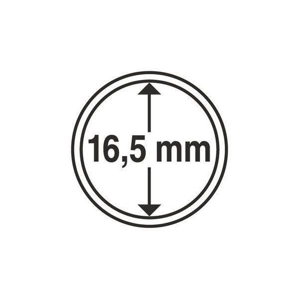 Coin capsule 16.5 mm, Leuchtturm