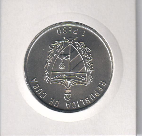 Монета Куба 1 песо 1995 UNC FAO ФАО - 50 років Продовольчій програмі М05942 фото