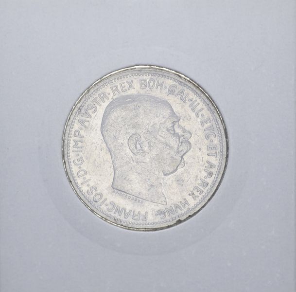Австрійсько-Угорська імперія 2 крони 1912 G-VG Срібло М10969 фото