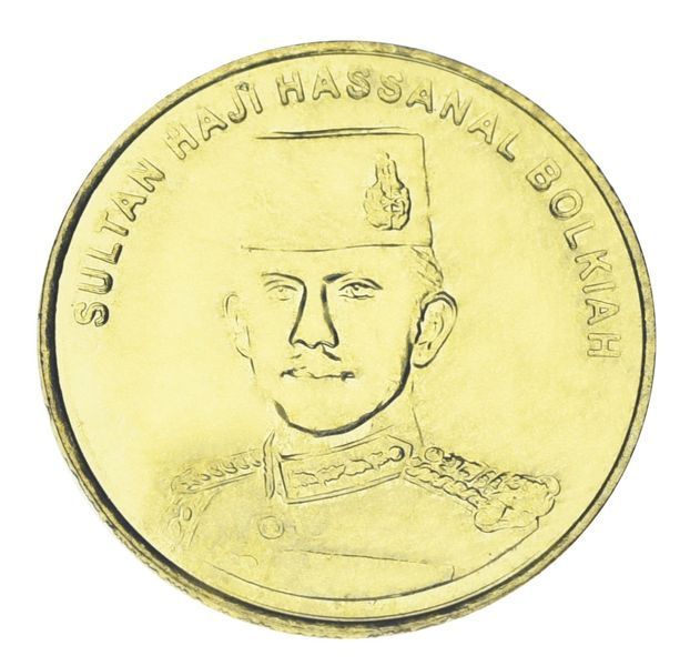 Монета Бруней 1 сен 2011 UNC М23181 фото