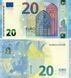 Banknote Italy 20 Euro 2015 SE S003 UNC