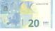 Банкнота Италия 20 евро 2015 SE S003 UNC Б06773 фото 2