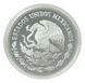Coin Mexico 50 Pesos 1985 Silver Proof FIFA World Cup in Mexico 1986 &mdash; Native with Ball