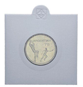 Аргентина 20 песо 1977 &laquo;Чемпіонат світу з футболу&raquo; F-VF М11586 фото