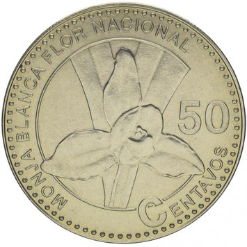 Гватемала 50 сентаво 2012 UNC (KM#283) М09691 фото