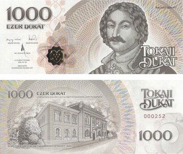 Hungary 1000 ducats 2015-2016 UNC Local currency