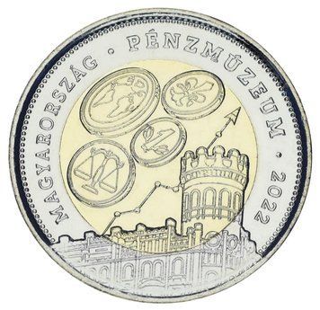 Монета Угорщина 100 форинтів 2022 Біметал UNC Музей грошей М19233 фото