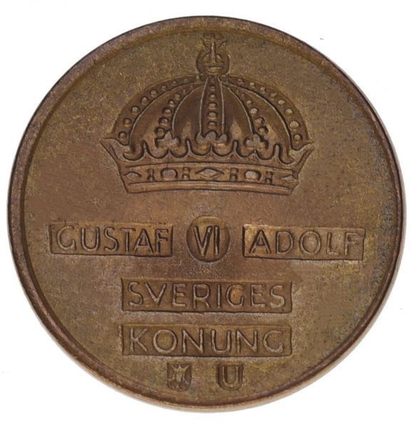 Sweden 1 ore 1971 AU-UNC (KM # 820)
