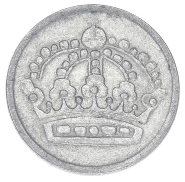 Монета Швеція 10 ери 1953 Срібло F-VF М17809 фото